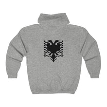 Load image into Gallery viewer, Custom Logo Full Zip Hooded Sweatshirt
