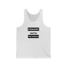 Load image into Gallery viewer, Hustler Straight Outta Unisex Jersey Tank
