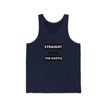 Load image into Gallery viewer, Hustler Straight Outta Unisex Jersey Tank
